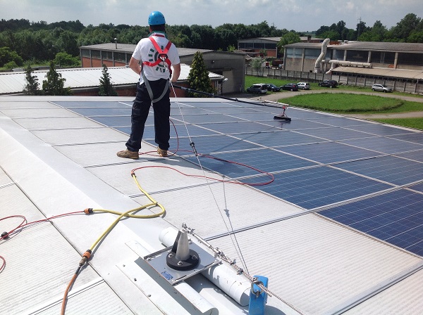 Fotovoltaico manutenzione, pulizia.