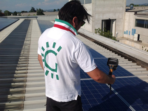 Fotovoltaico manutenzione, pulizia.