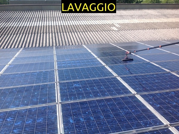 Fotovoltaico manutenzione, pulizia. Castelnuovo Scrivia, Alessandria.