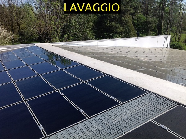 Fotovoltaico manutenzione, pulizia. Gattinara, Vercelli.