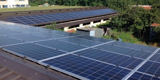 Fotovoltaico manutenzione, pulizia. Ozzero, Milano.