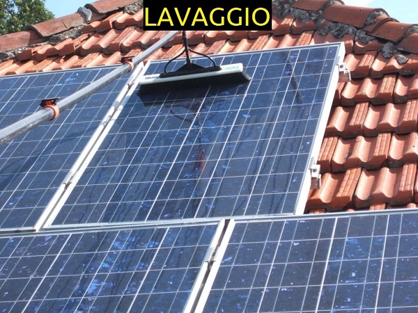 Fotovoltaico manutenzione, pulizia. Predosa, Alessandria.