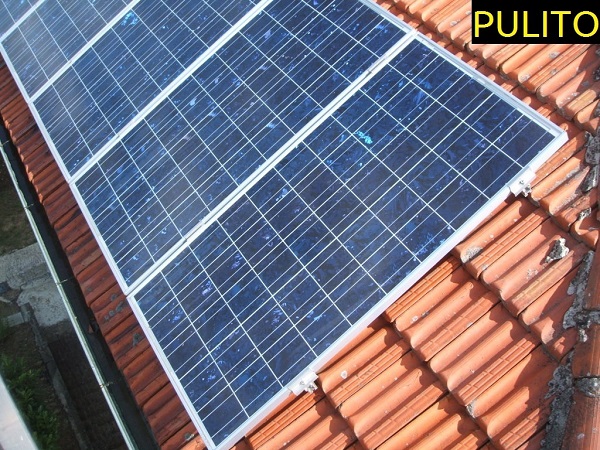 Fotovoltaico manutenzione, pulizia. Predosa, Alessandria.