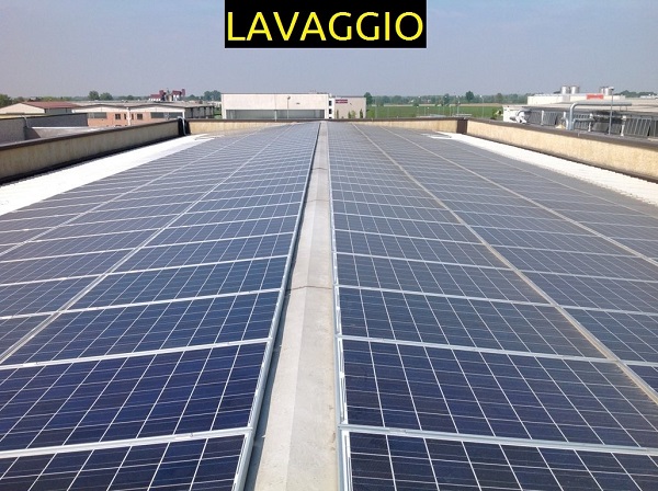Fotovoltaico manutenzione, pulizia. Stradella, Pavia.