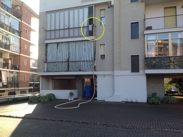 Isolamento casa. Insufflaggio muri perimetrali. Alessandria.