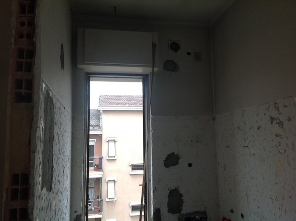 Isolamento casa. Insufflaggio muri perimetrali. Alessandria.