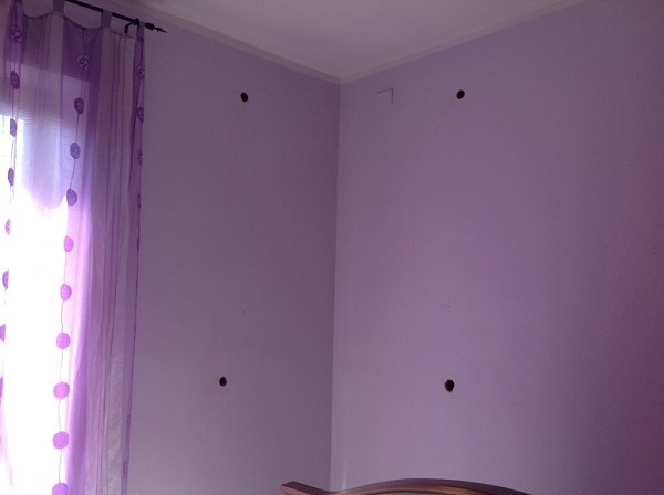 Isolamento casa. Insufflaggio muri perimetrali. Casale Monferrato, Alessandria.
