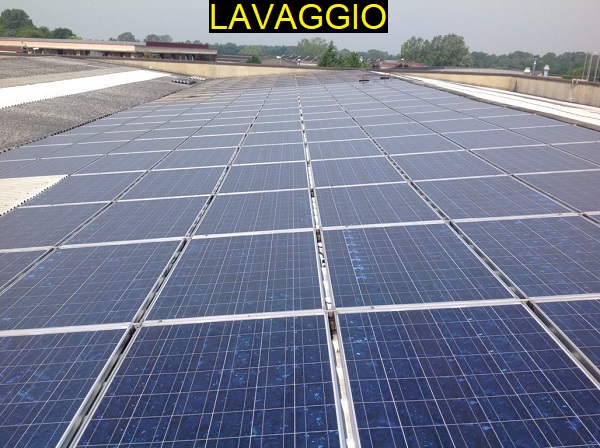 Fotovoltaico manutenzione, pulizia. Castelnuovo Scrivia, Alessandria.