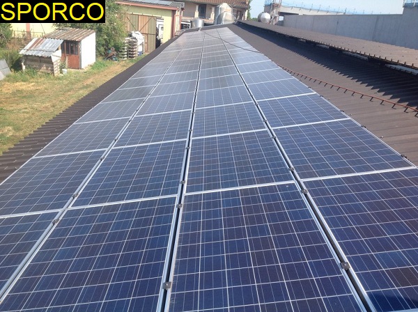 Fotovoltaico manutenzione, pulizia. Ozzero, Milano.