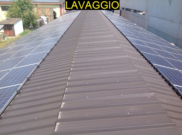 Fotovoltaico manutenzione, pulizia. Ozzero, Milano.