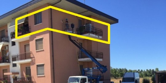 Isolamento casa. Insufflaggio muri perimetrali. Pontestura (AL).