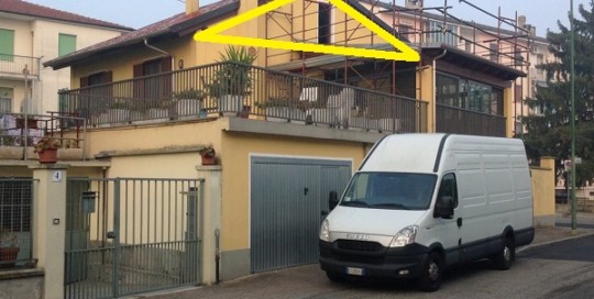 Isolamento casa. Insufflaggio sotto-tetto. Casale Monferrato (AL)