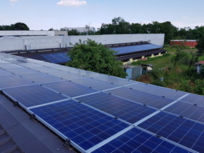 Fotovoltaico manutenzione, pulizia. Ozzero, Milano.